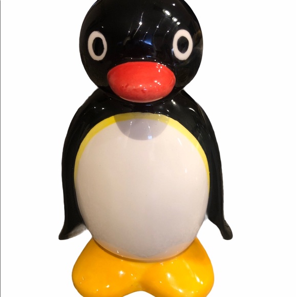 The Pygos Group Other - 🐧 Pingu Piggy Bank 6” Ceramic Penguin